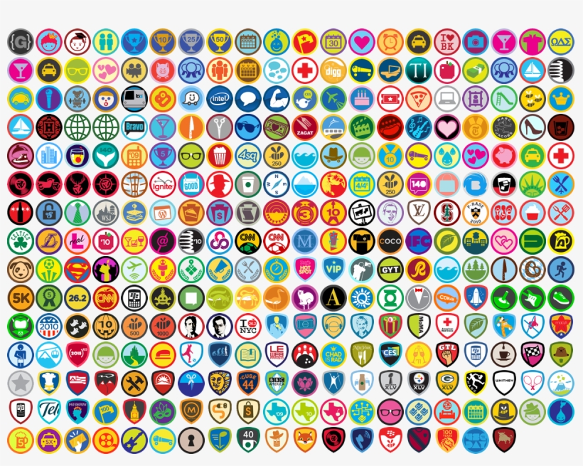 I'll Never Forget You, Foursquare Badges, transparent png download