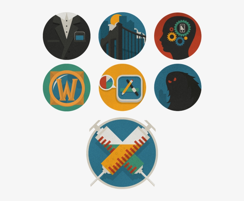 Design, Digital Art, Illustrations, Inspiration, Retor, - Circle, transparent png download