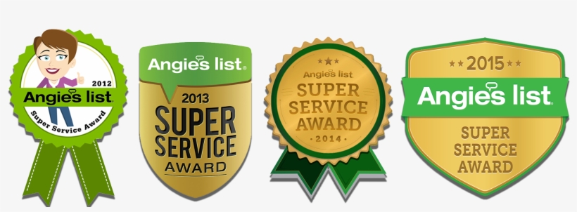 Four Time Angie's List Winner - Angies List 2016 Super Service Award, transparent png download