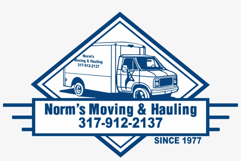 Norms Moving And Hauling - Cigueñal Dibujo Animado, transparent png download
