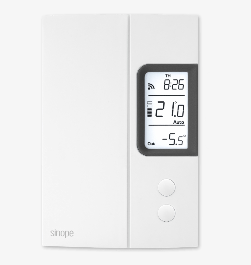 Thermostat For Electric Heating 3000 W / 4000 W Web - Display Device, transparent png download