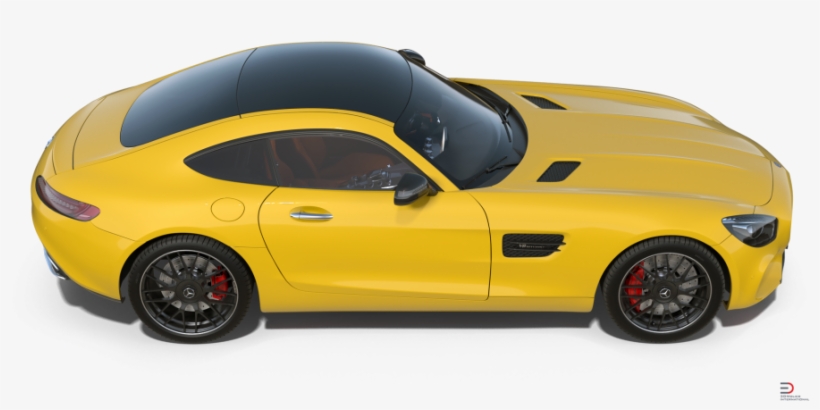 2 Mercedes Benz Amg Gt Royalty-free 3d Model - Supercar, transparent png download