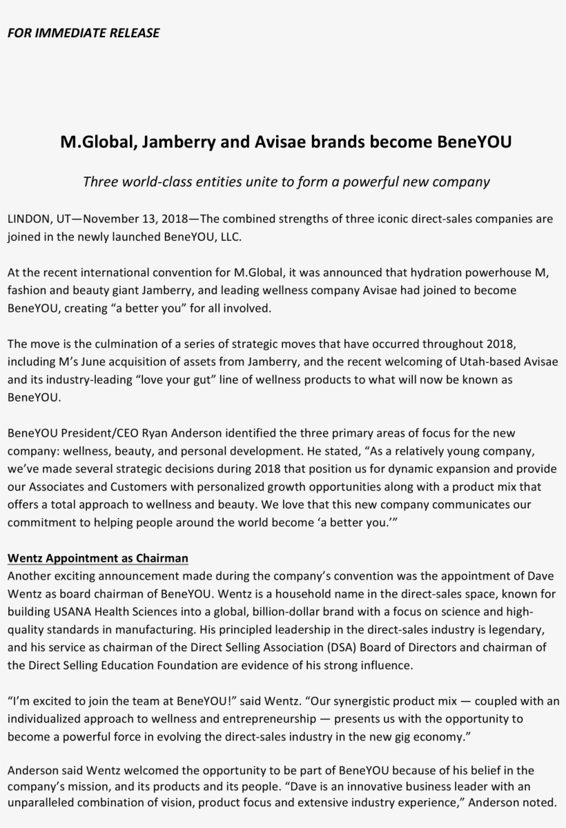 Beneyou Press Release - Carta A La Tierra Resumen, transparent png download