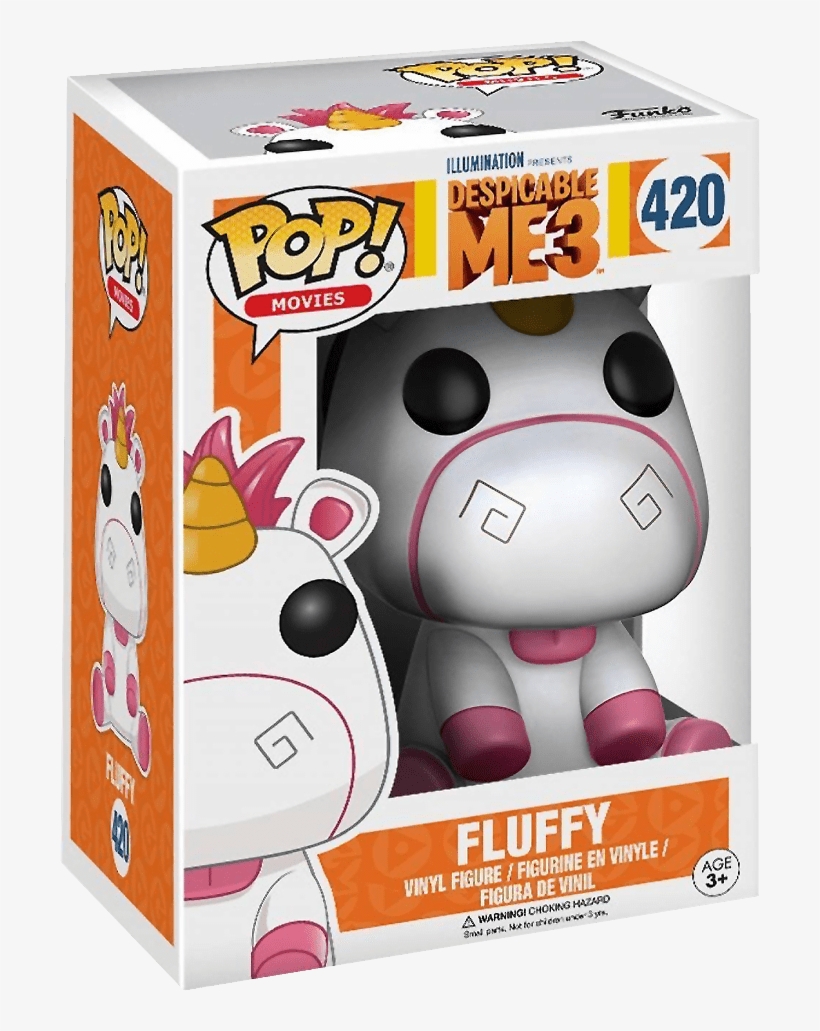 Funko Pop Movies Despicable Me 3 Fluffy - Funko Pop Fluffy, transparent png download