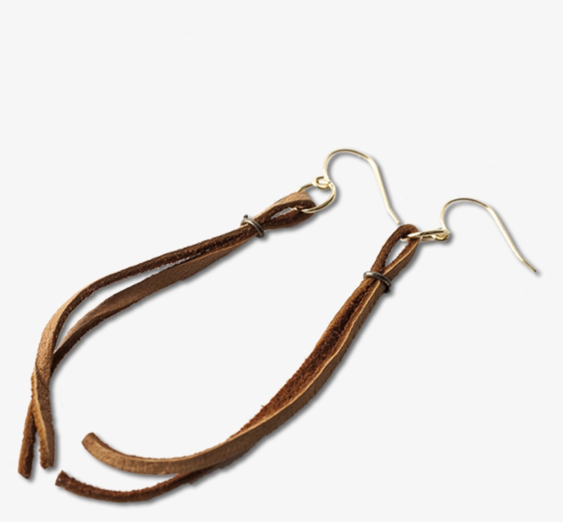 Leather Earrings, Wilson Earrings - Earrings, transparent png download