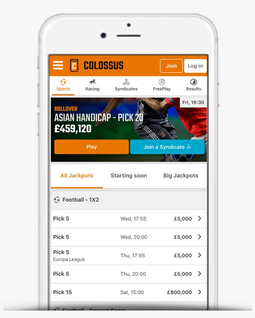 What Is Colossus Bets - Smartphone, transparent png download