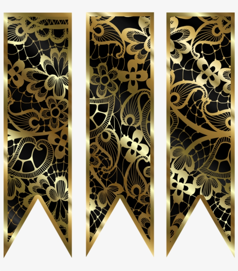 Gold Trim Png - Motif, transparent png download