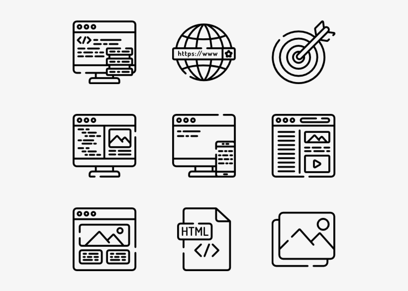Web Design - Real Estate Icon Png, transparent png download