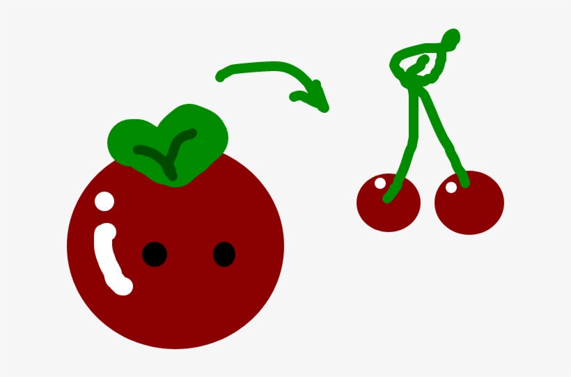 Tomate Cereja Desenho De - Illustration, transparent png download