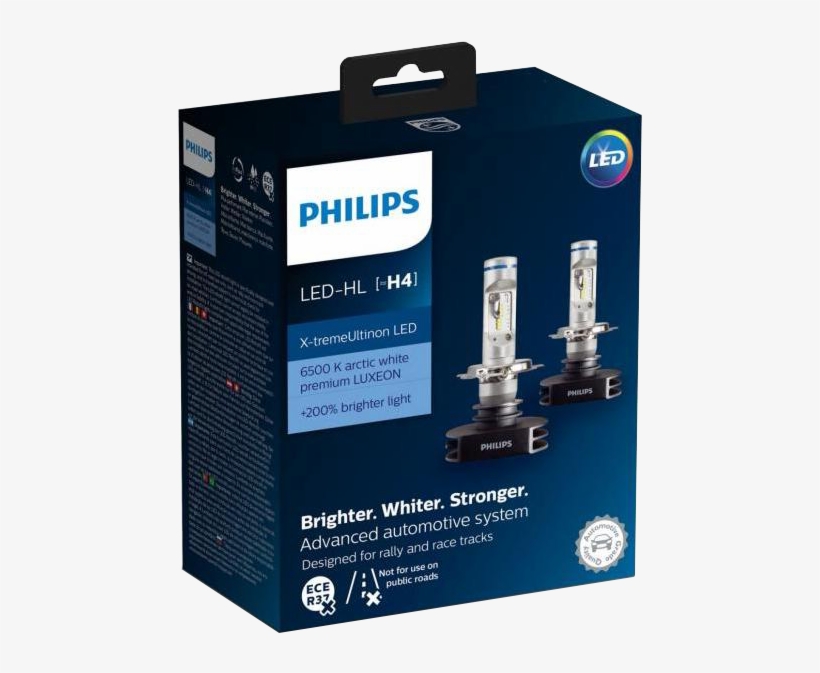 H4 Led Philips, transparent png download