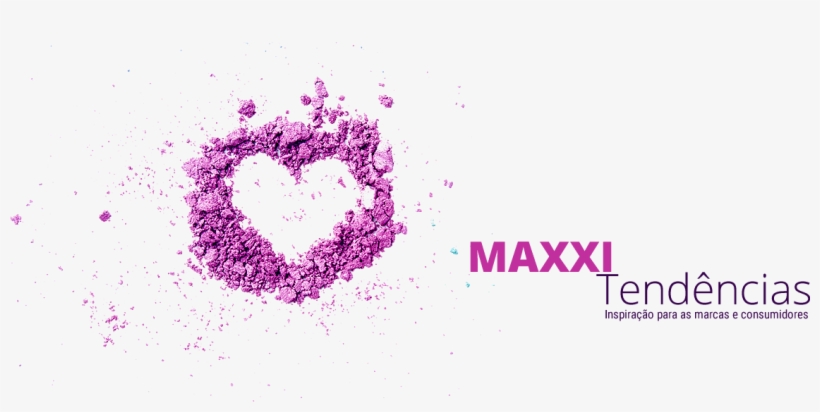 Maxxi Quimica Pigmentos Roxos Em Forma De Coracao - Love, transparent png download