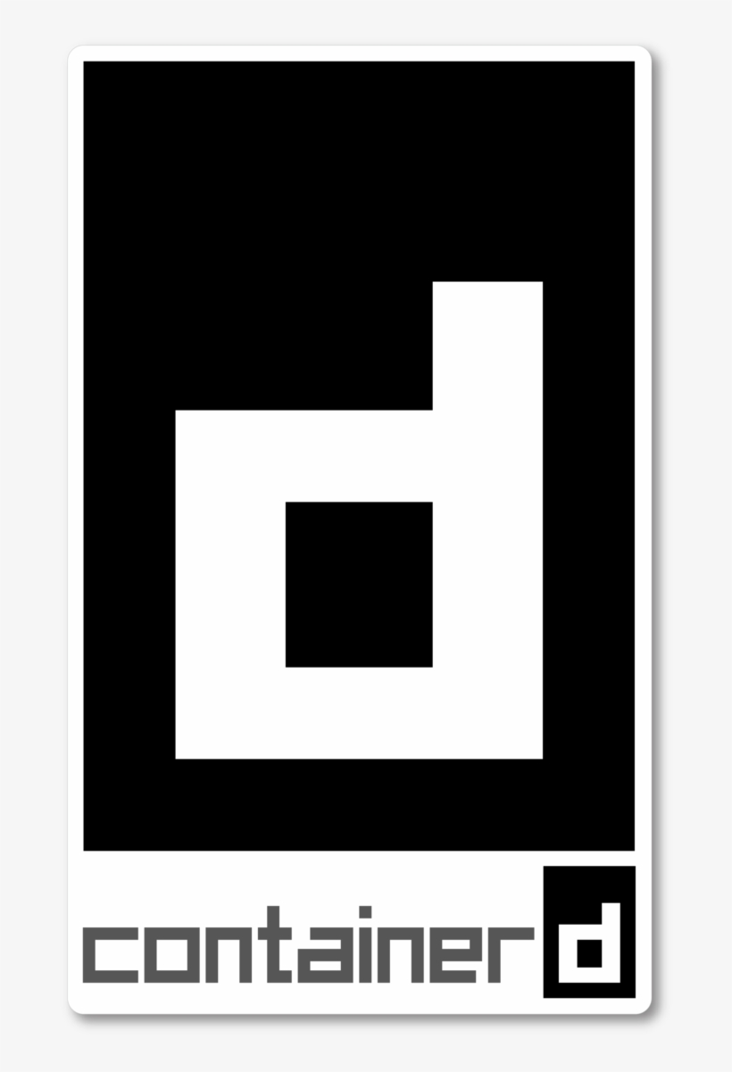 Containerd Decal Cncf Store - Poster, transparent png download