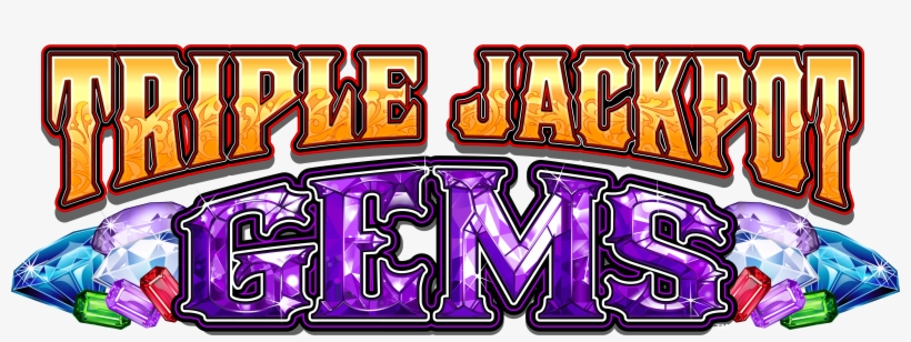 Triple Jackpot Gems - Illustration, transparent png download