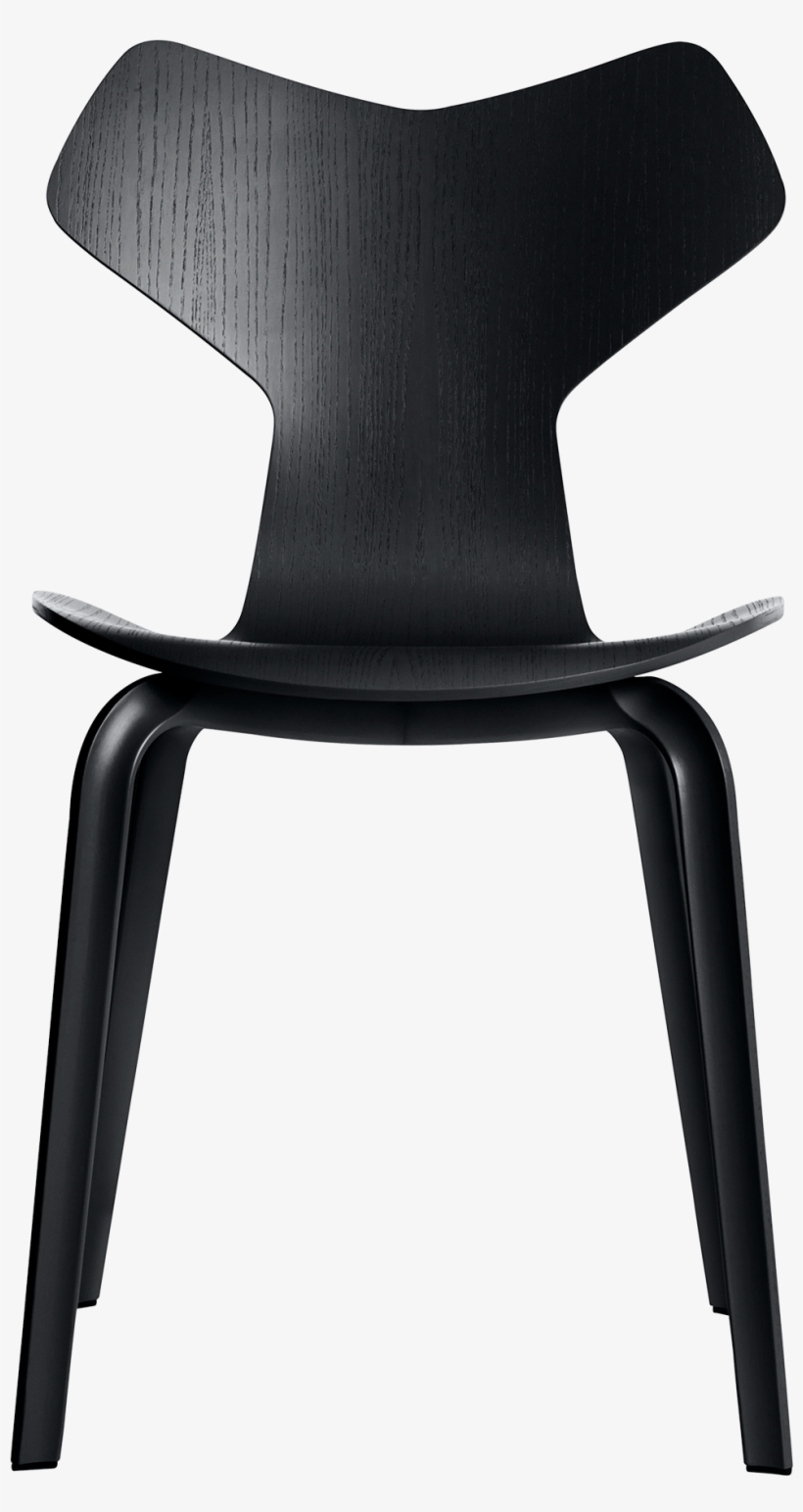Grand Prix Chair Arne Jacobsen Coloured Ash Black - Grand Prix Arne Jacobsen, transparent png download