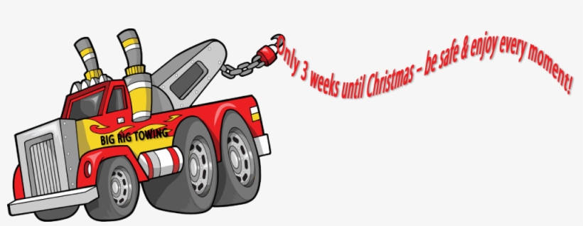 Big Rig Towing And Recovery 398-7444 - Tow Truck Clip Art, transparent png download