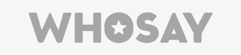 Whosay-grey - Graphics, transparent png download