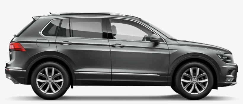 Dam/vw Ngw/vw Tiguan Colour Grey / Jcr - Volkswagen Tiguan Black 2018 India, transparent png download