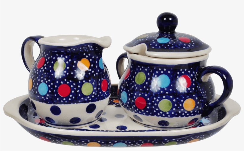 Cream And Sugar Set - Ceramic, transparent png download