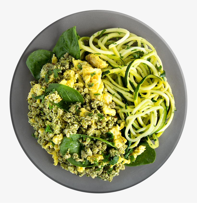 Pesto Eggs With Turkey And Zucchini - Gourd, transparent png download