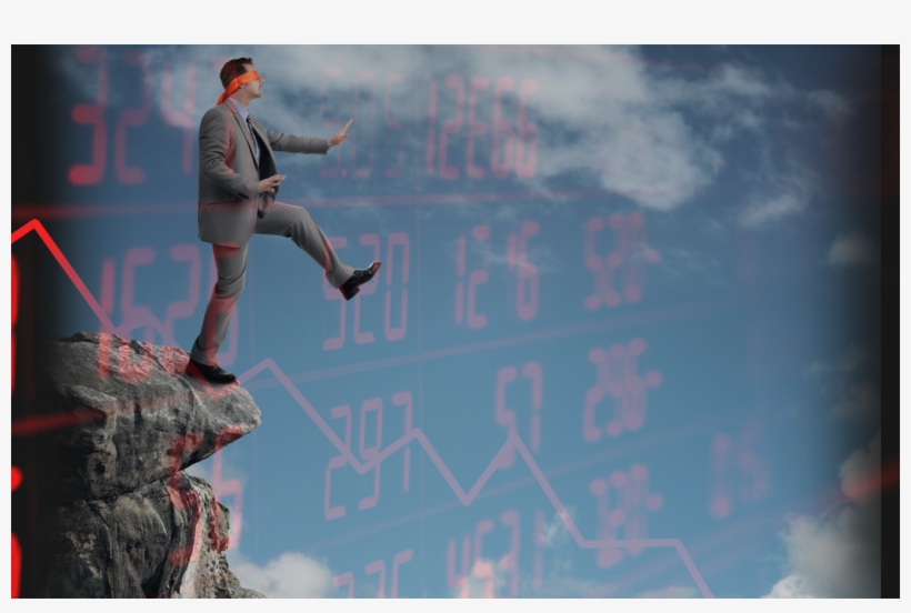 Ge's Fall Off The Stock Market Cliff A Lesson In The - Cliff Ledge, transparent png download