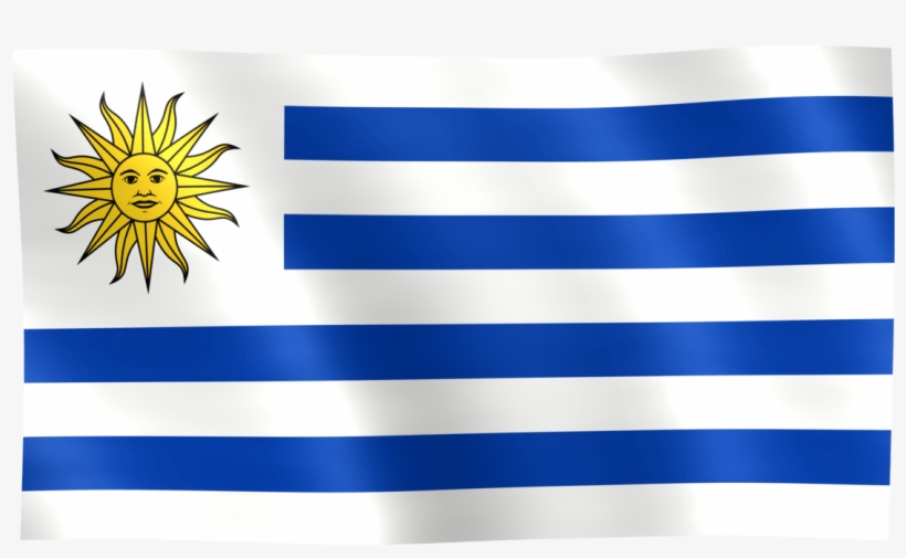 Flags - Bandera De Uruguay Png, transparent png download