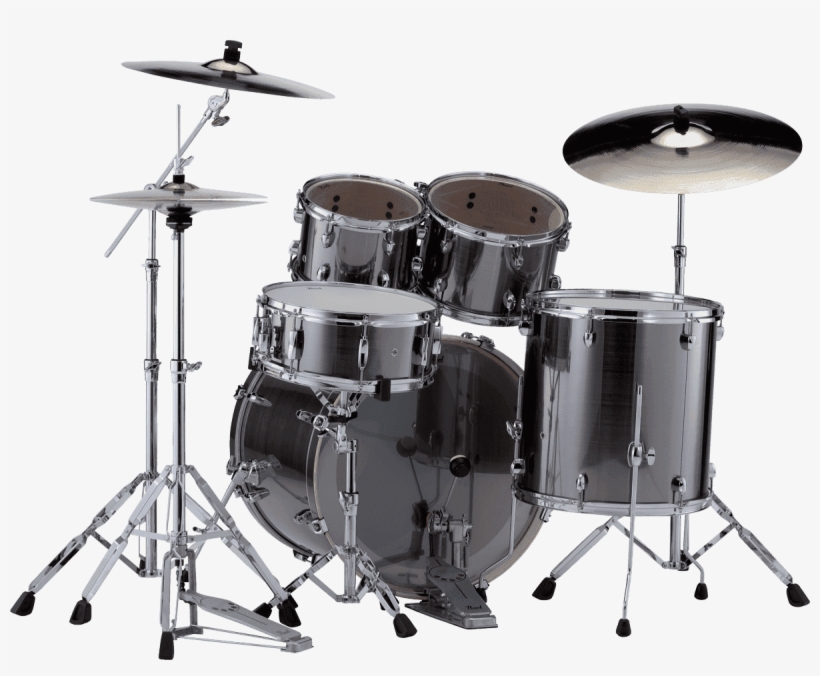 Pearl Export Rock - Pearl Export Fusion 20 Smokey Chrome, transparent png download