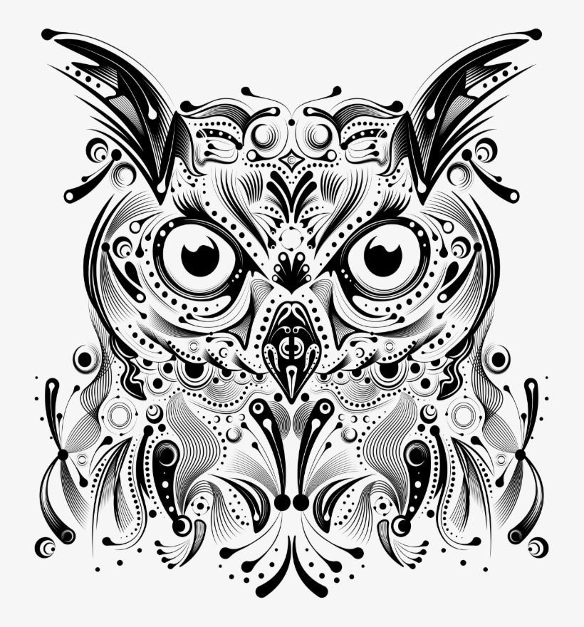 Download Tribal Owl Throw Pillow Transparent Png 723x800 Free Download On Nicepng