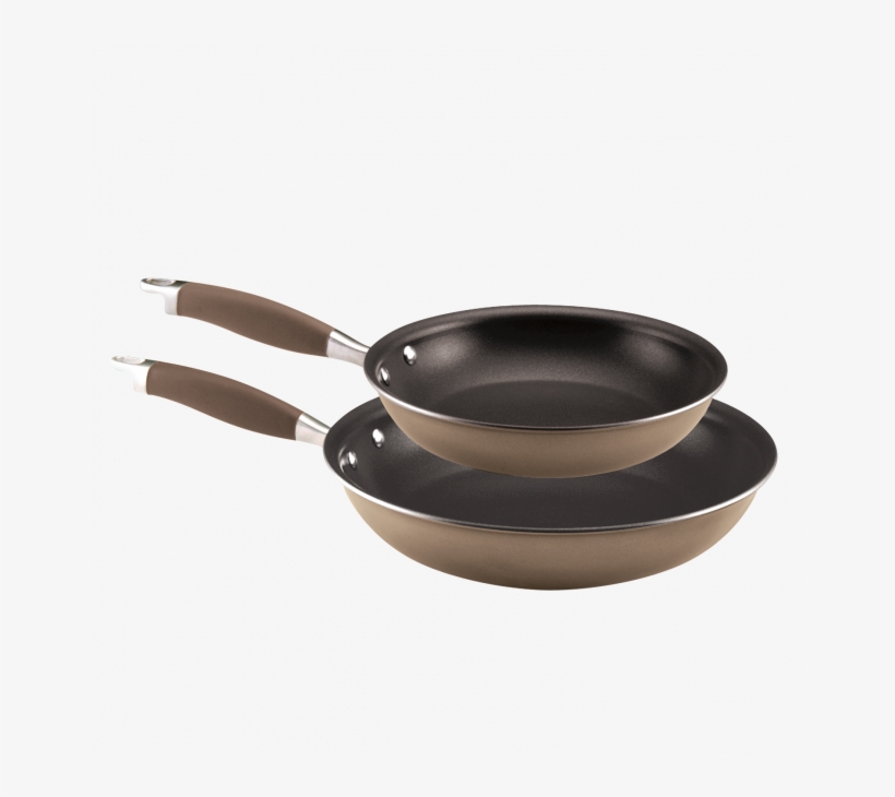 Anolon Advanced Bronze 24cm/32cm Twin Skillet Pack - Frying Pan, transparent png download
