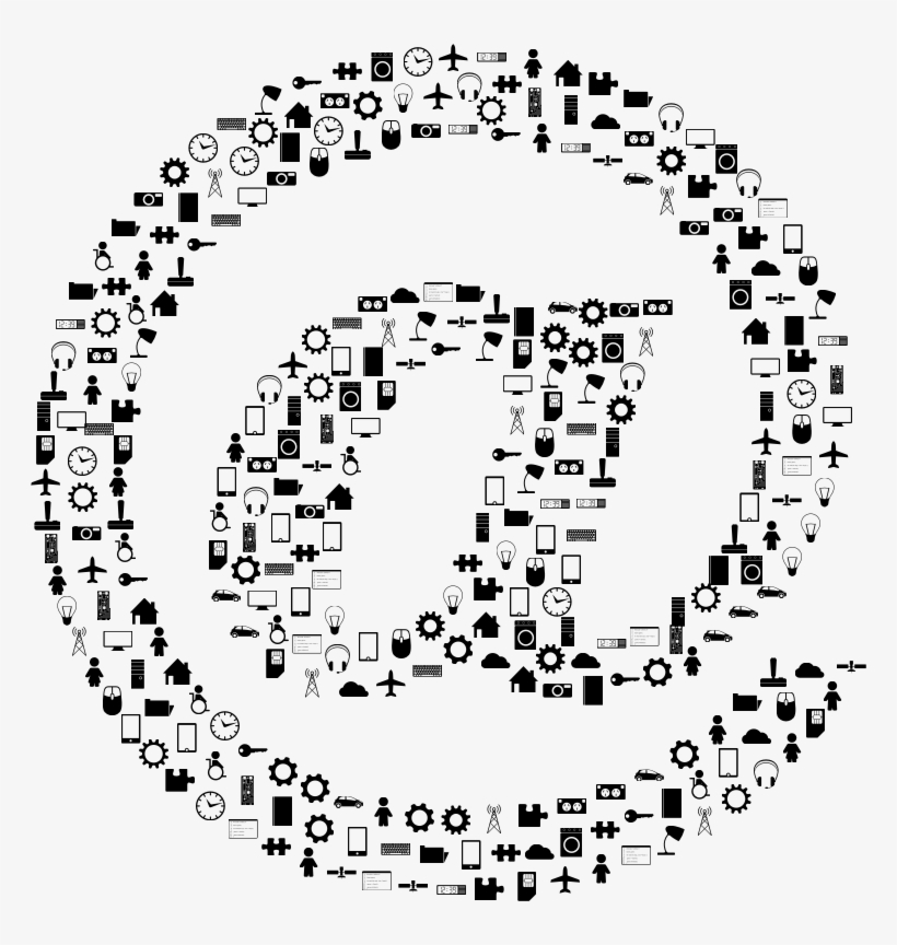 At Sign Icons - Circle, transparent png download