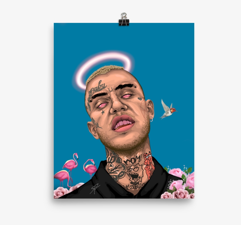 Lil Peep Fan Art, transparent png download