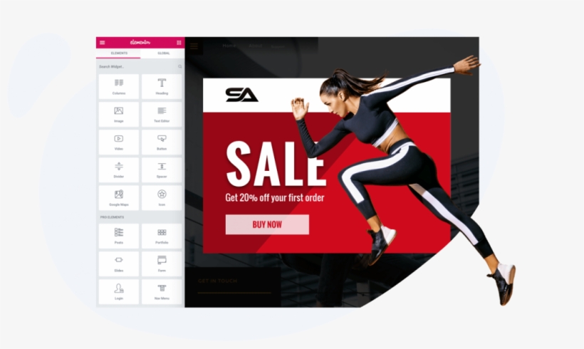 Popup Builder - Jumping, transparent png download