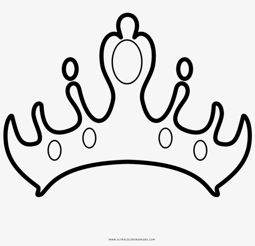 Fantstico Colorear Corona De La Reina Ilustracin, transparent png download