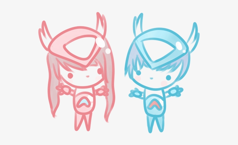 Latios And Latias - Cartoon, transparent png download