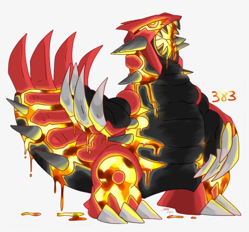 Primo Groudon Par - Primo Groudon, transparent png download
