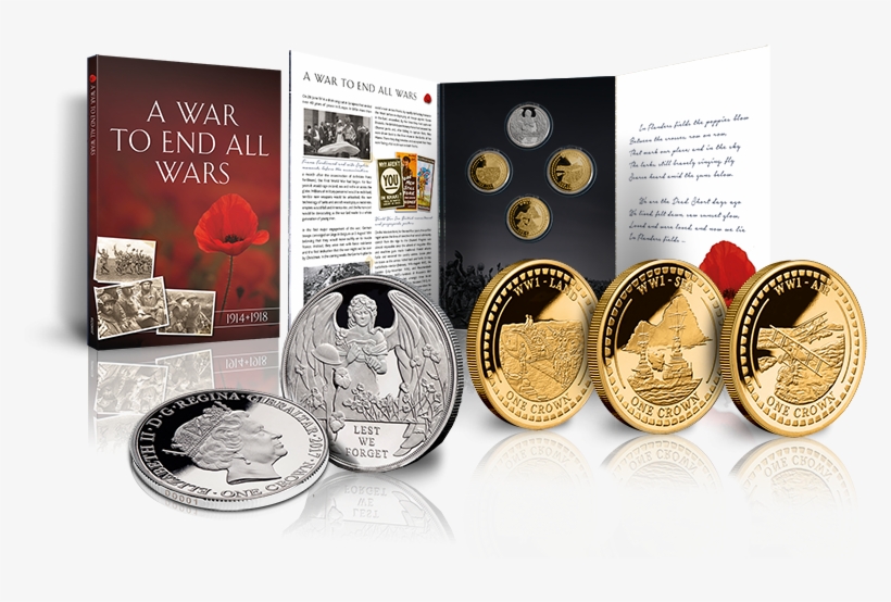 Complete-set - War To End All Wars Coin Collection, transparent png download