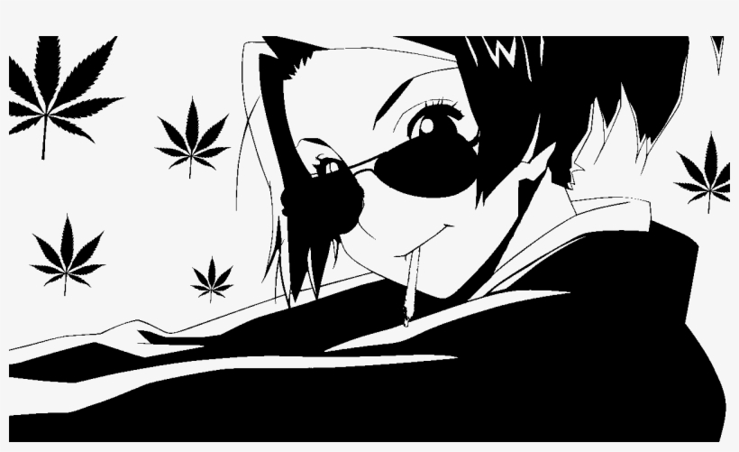 View Fuu , - Anime Girl With Weed, transparent png download