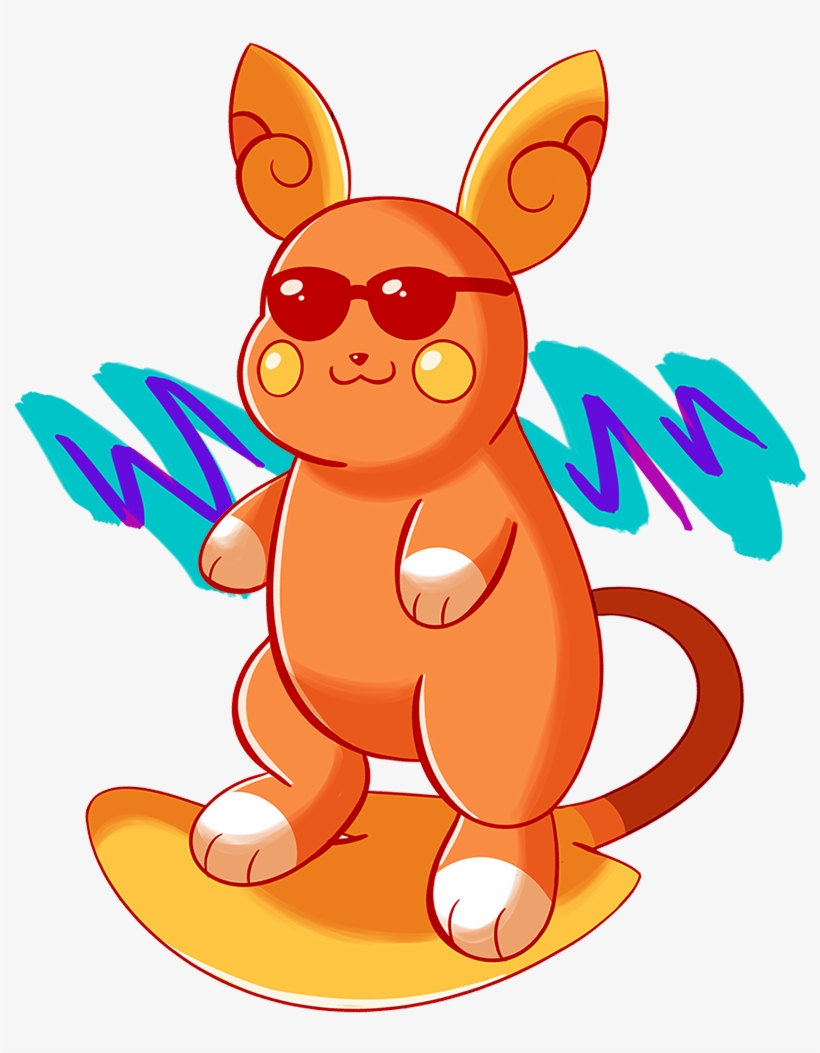 Raichu - Cartoon, transparent png download