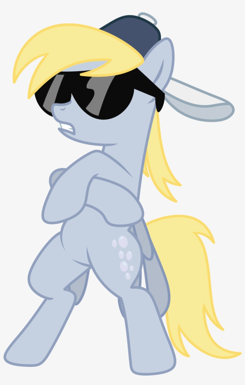 Derpy S Got Swag By Axemgr-d4ollqp - My Little Pony Rainbow Dash Glasses, transparent png download
