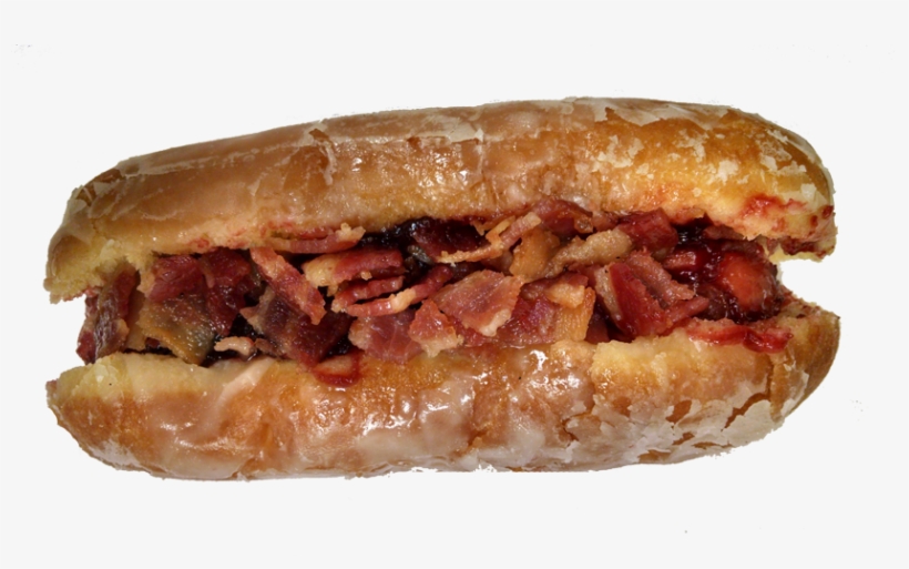 Krispy Kreme Doughnut Dog - Hot Dog, transparent png download