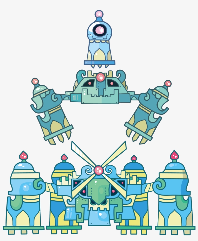 I Looked At A Lot Of Temples To Get Ideas - Beldum Metang Metagross, transparent png download