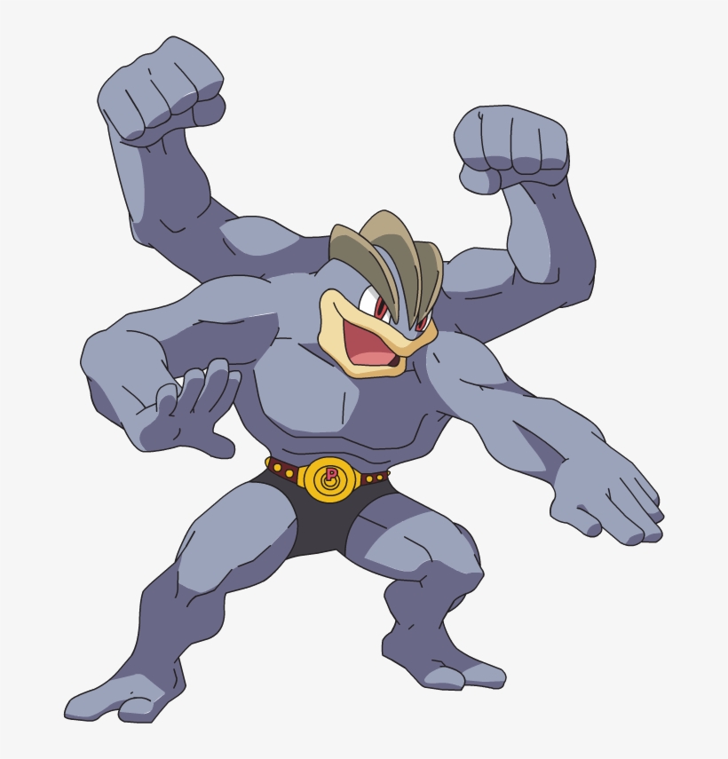 [ Img] - Pokemon Machamp, transparent png download