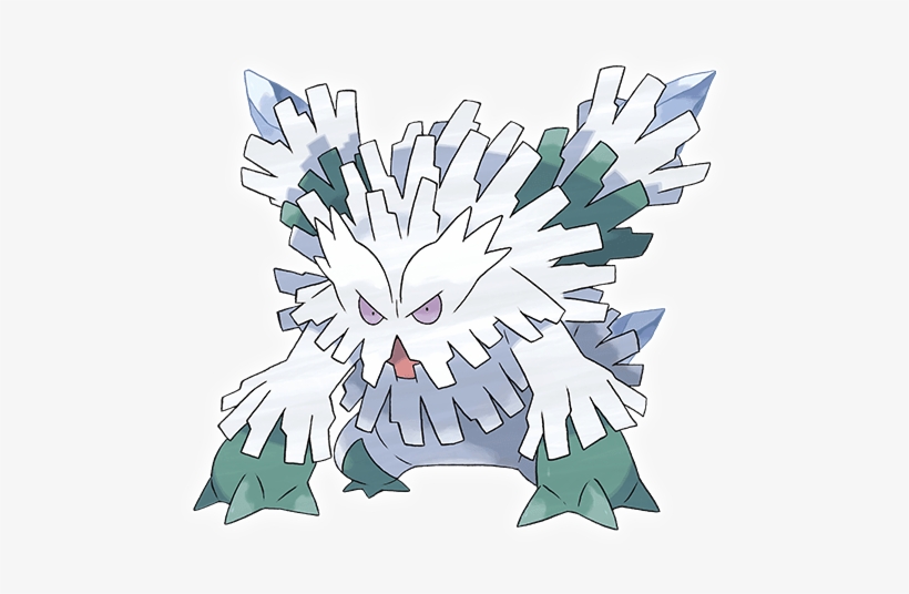 Pokemon Abomasnow Mega Evolution, transparent png download