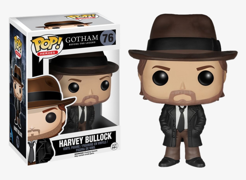 Harvey Bullock Pop Vinyl Figure - Funko Pop Harvey Bullock, transparent png download