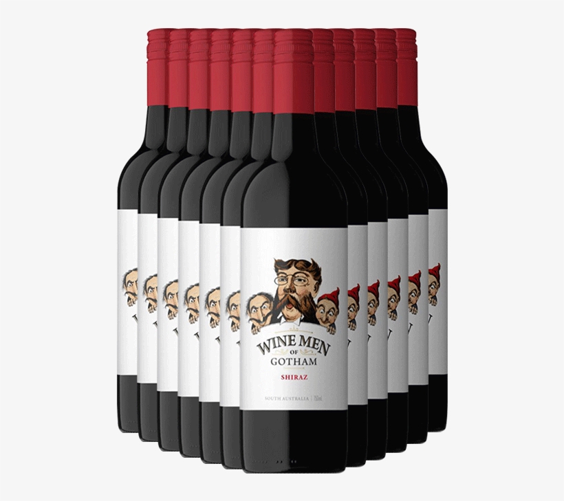 Wine Men Of Gotham Shiraz 2016 Dozen - Domaine De Canton, transparent png download