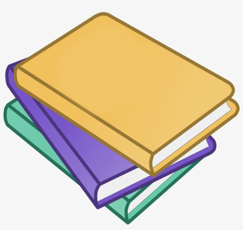 Green - Transparent Blue Books Clipart, transparent png download
