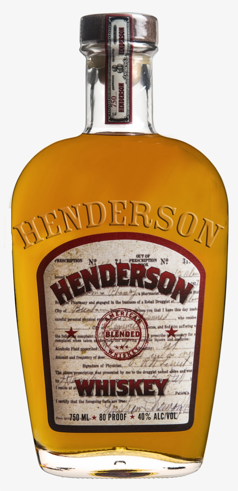 Henderson Whiskey, transparent png download