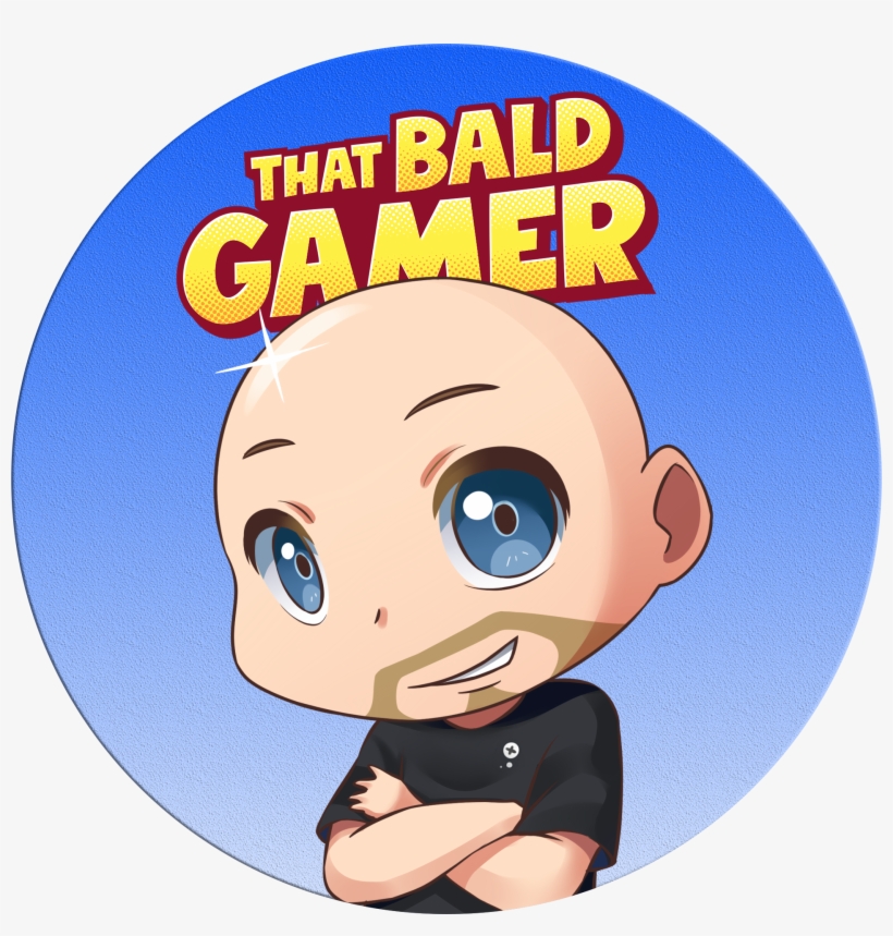 Bald Gamer, transparent png download