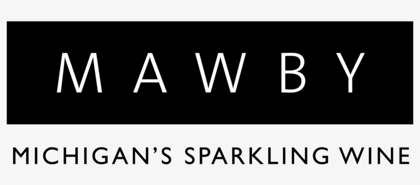 Mawby Michigans Sparkling Wine Black Logo 01 - Graphics, transparent png download