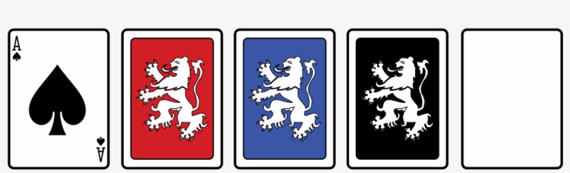 Ace, 3 Card Backs And A Blank Card - Ajuntament De La Llagosta, transparent png download