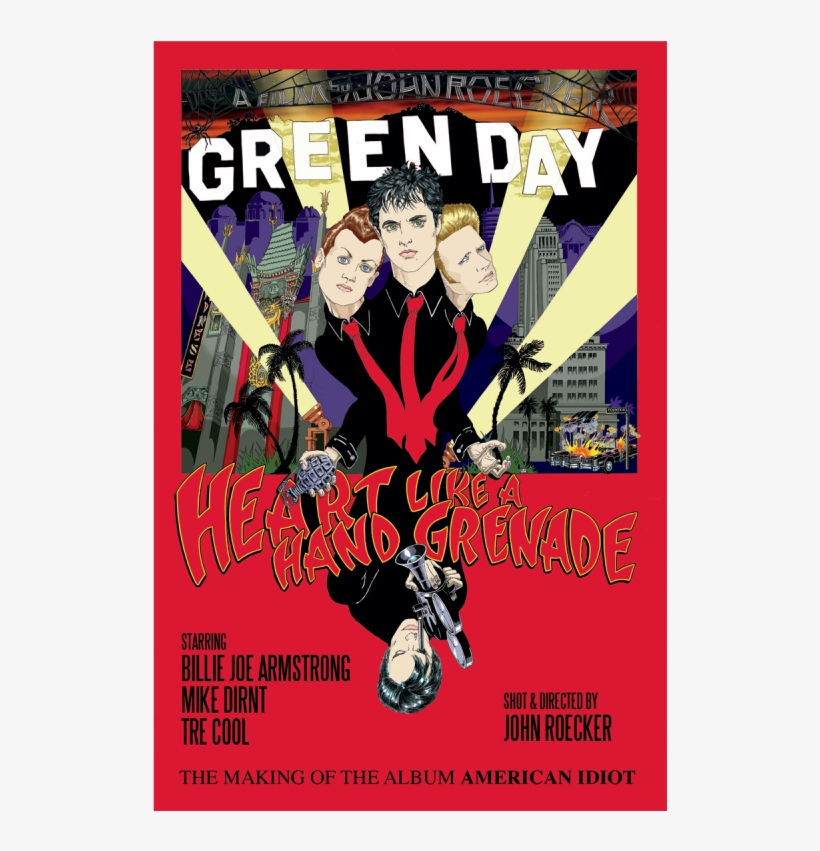 Green Day Heart Like A Hand Grenade, transparent png download
